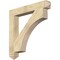 Ekena Millwork Westlake Arts & Crafts Rough Sawn Bracket, Douglas Fir, 6"W x 44"D x 44"H BKT06X44X44WTL03RDF - alternate 1